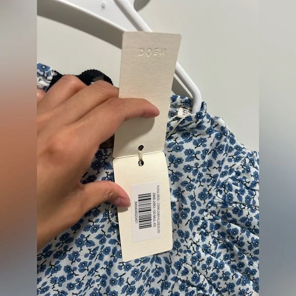 NWT Doen Romina Dress in Cornflower Hillside Bloom - Picture 8 of 11